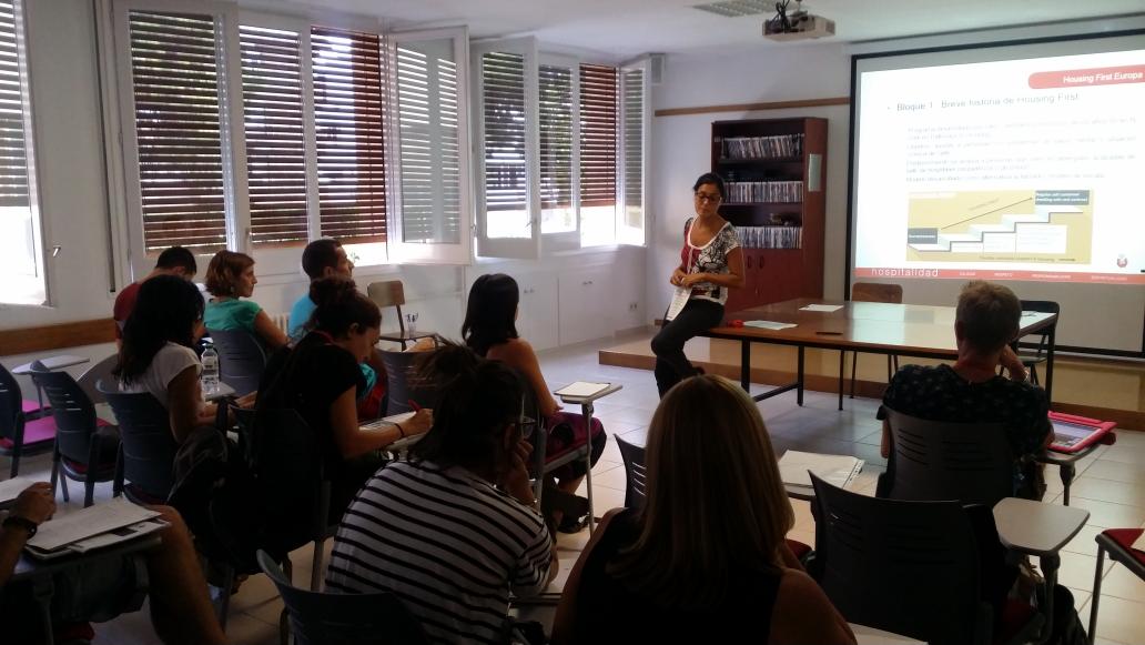 JoanUribe's tweet photo. Saint John of God Barcelona: starts the training on Housing First with @HFGuideEU. @FEANTSA @ysaatio @albertsc79 https://t.co/SJBHajD7q8