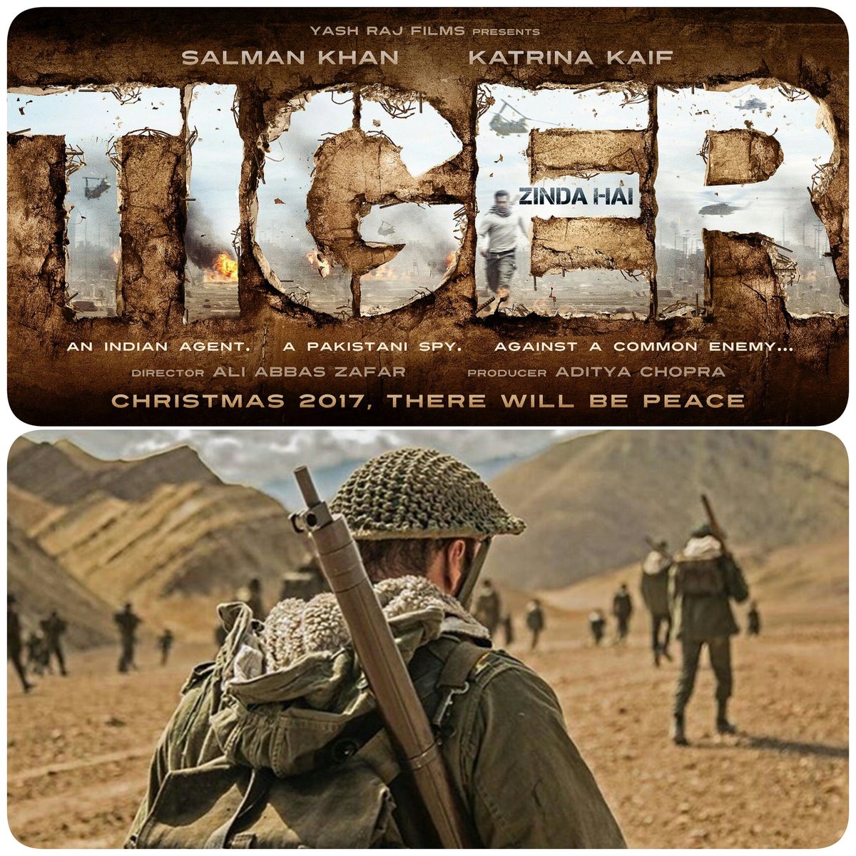 BeingMdUllah's tweet photo. #TigerZindaHai will shatter each and every records of #Tubelight

It's Salman Vs Salman in 2017.
#hurricane https://t.co/u2hxdGQFXk