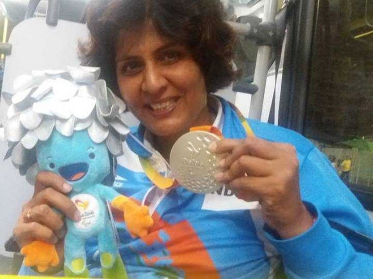 #ParalympicsRio2016 silver medal will help raise bar for para sports in India: <a href="/DeepaAthlete/">Deepa Malik PLY</a> goo.gl/KV0NeJ