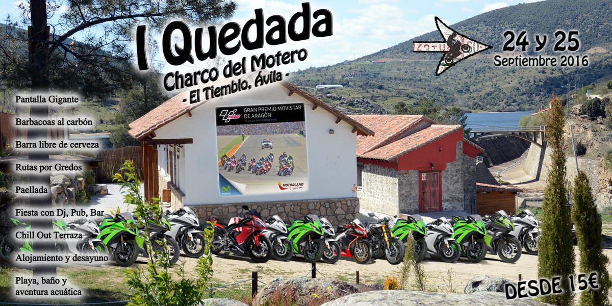 EventosGredos's tweet photo. ¡Rellena el formulario para la I Quedada #CharcoDelMotero y reservamos para tu grupo! https://t.co/GbfpfWd0LD https://t.co/o85P0bIFFm