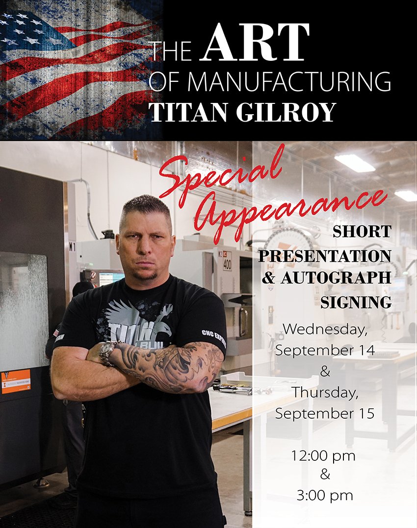 ADSK_Inventor's tweet photo. Titan will be in our both Wed&amp;Thur. If I can get enough likes &amp; retweets, we'll live stream it on facebook group. https://t.co/5zrEYhcgs3