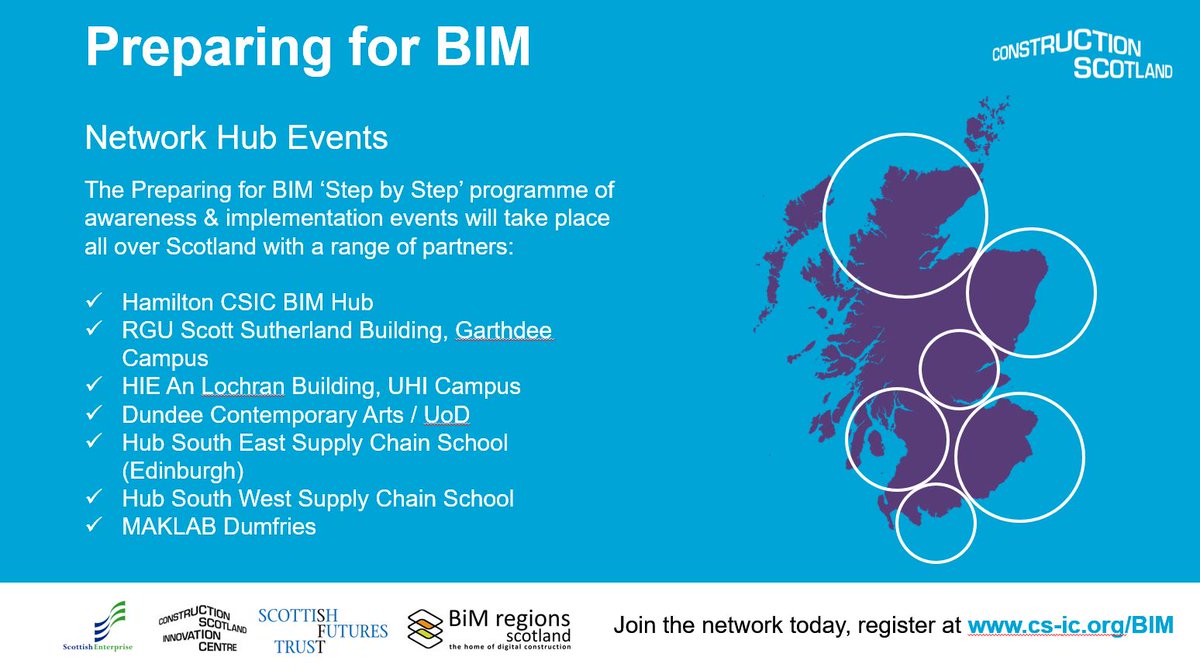 UKBIMA_Scot's tweet image. @CScotIC #BIMScotland #NetworkHubs #BuildingtheNetwork
