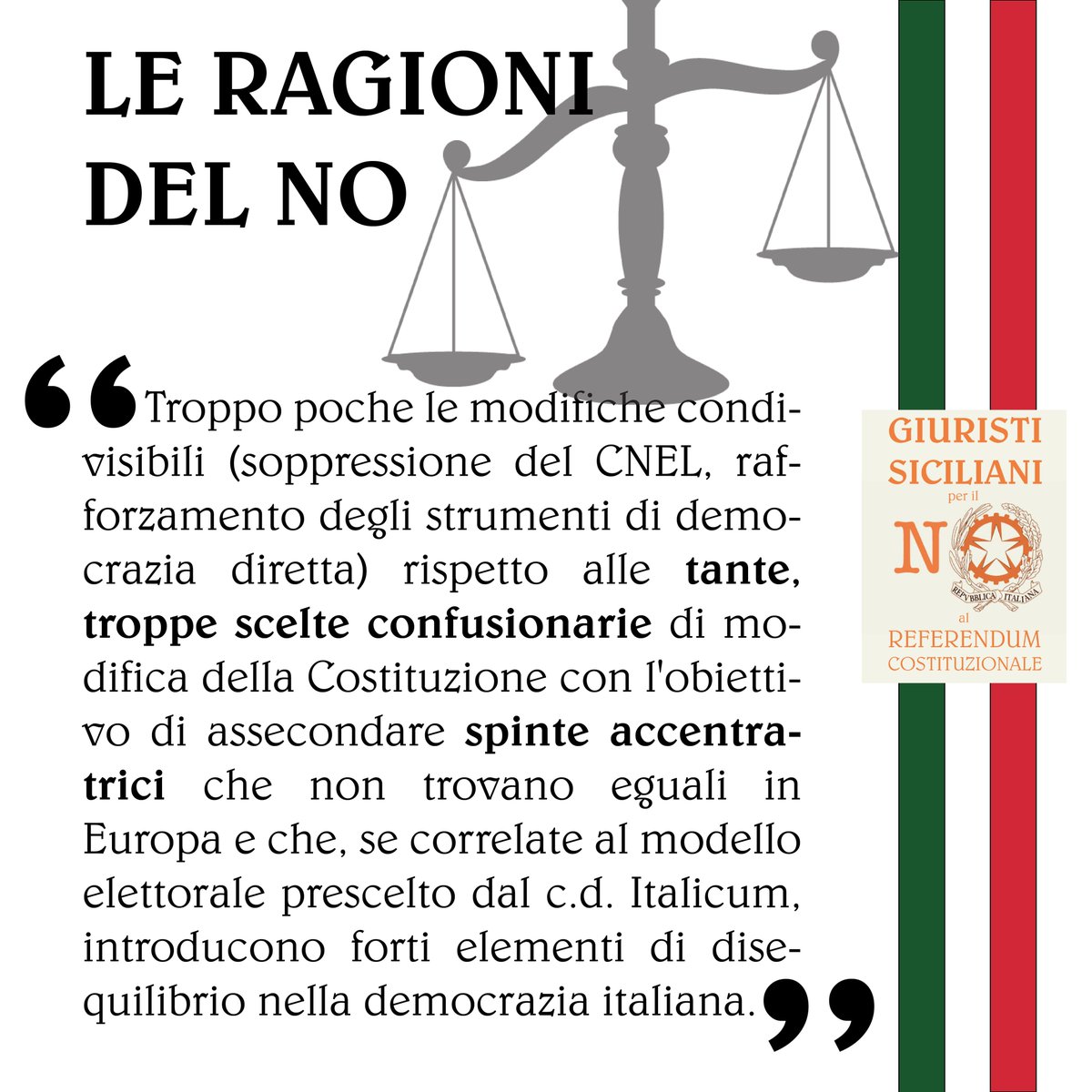 SiciliaperilNO's tweet photo. Le nostre #RagioniDelNO in pillole #2! #IoVotoNO #ReferendumCostituzionale #SalviamoLaCostituzione https://t.co/HdOIiT7vXR