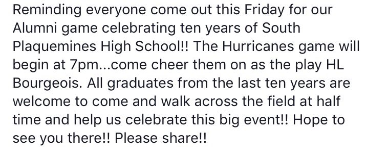 SPHSFootball16's tweet photo. This Friday! Come out!! https://t.co/8kwJF4gWkR