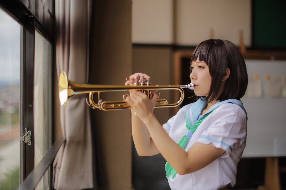 Oikawa Satoshi على تويتر 本日コスプレ 響け ユーフォニアム 中世古香織 Ronkuma Photo By 01ch Satoshi コスプレ ユーフォニアム