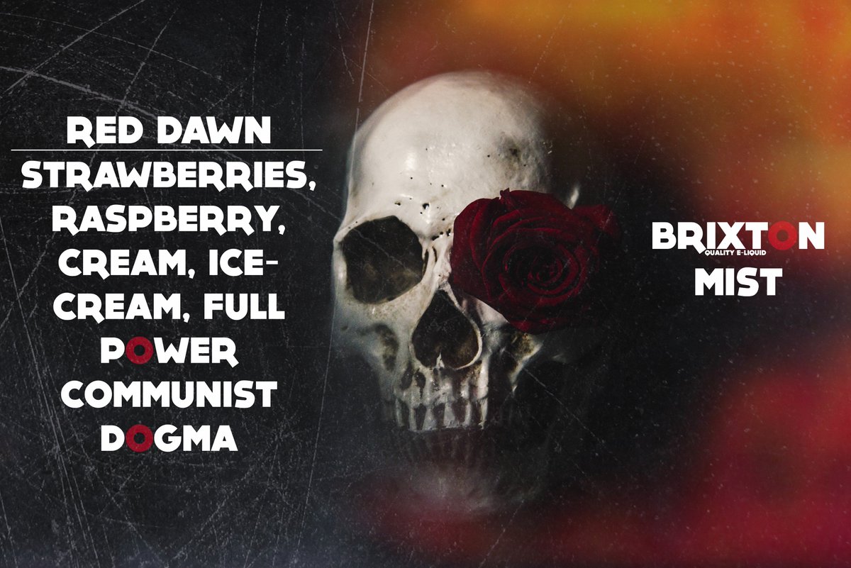 Brixton_Mist's tweet photo. New stock added, Red Dawn: https://t.co/1IA5K0GDcn first batch sold out in 16 hours, pre-orders now open. #vaping https://t.co/CZ4a0O4IwH