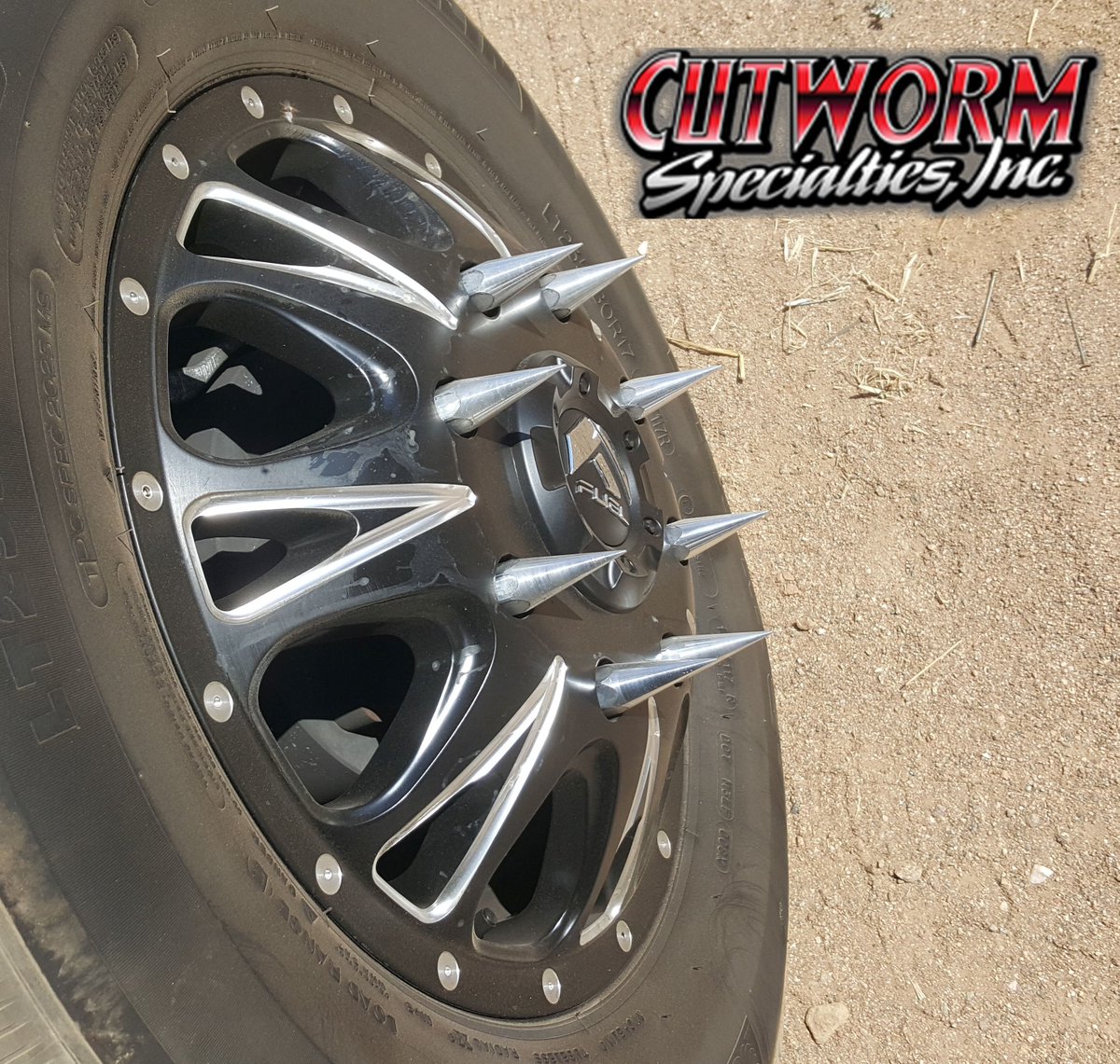 CutwormSpecial's tweet photo. Thank you all for the great response to the 100% MADE IN AMERICA spike lug nuts ! https://t.co/UEgr8iw39u