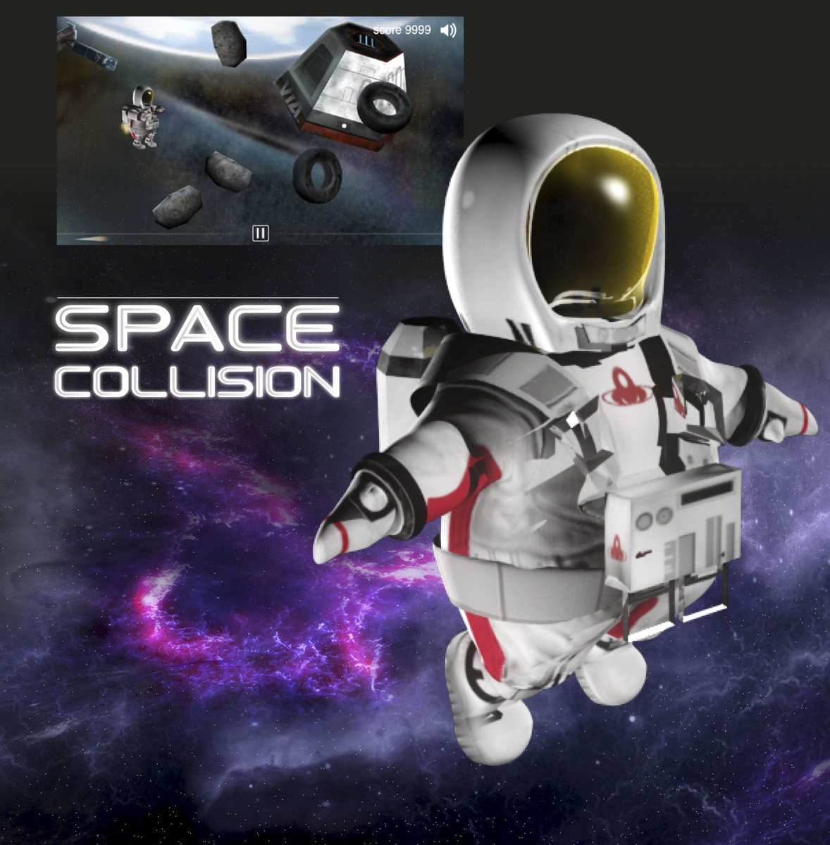 WiseInMedia_'s tweet image. #SpaceCollision es un juego diseñado para dispositivos #Android esto es algo de lo que realizamos en #WiseInMedia