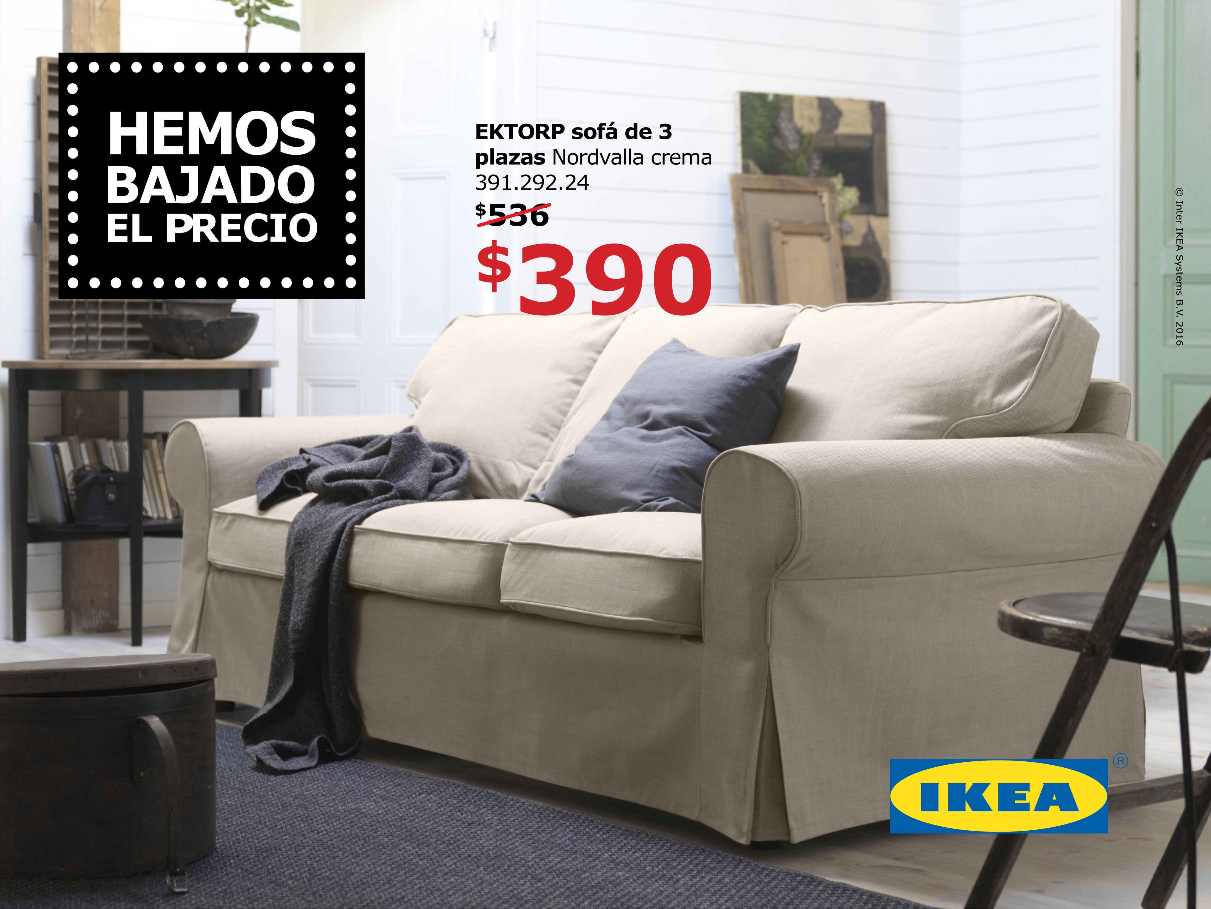 material Desplazamiento falda IKEA Puerto Rico on Twitter: "¡Hemos bajado el precio de tu sofá EKTORP  para que tus invitados estén aún más cómodos! https://t.co/5RJXfQVeCh" /  Twitter
