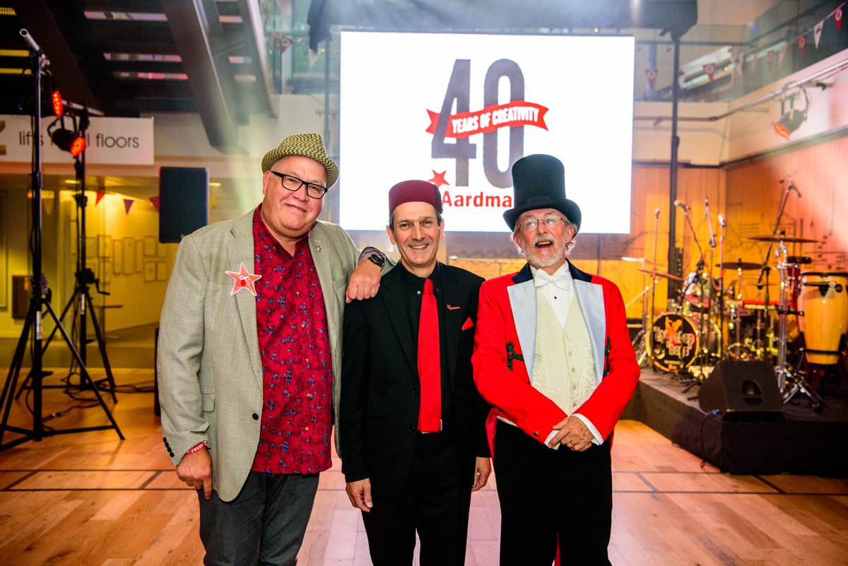 Thanks <a href="/ShotAwayDotCom/">ShotAway</a> for taking some great photos of our #Aardman40Years party - here are a few of the highlights!