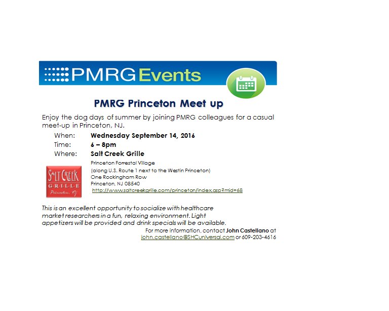 Tweets_by_SHG's tweet photo. Join us tommorrow for the @PMRGroup Meetup in Princeton,NJ! #PMRG #MRX #SHCUniversal https://t.co/l6QiBTEqQn