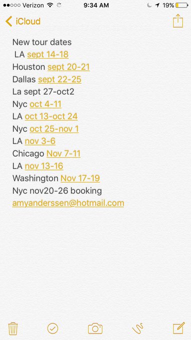 3 pic. New tour dates https://t.co/CNJ9EeFbui