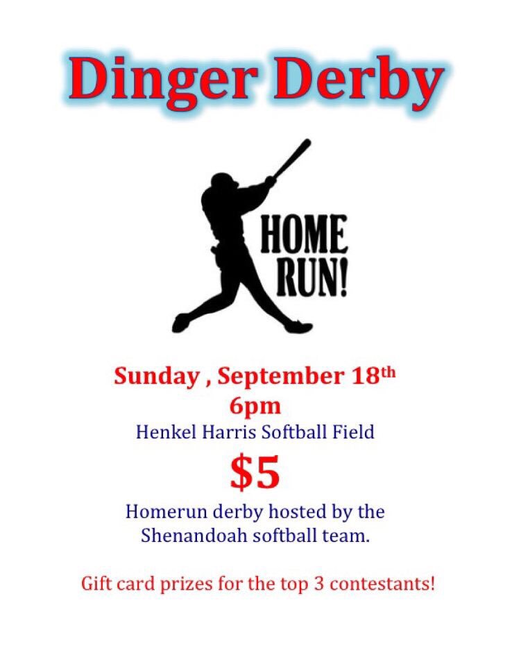 SU_Softball's tweet photo. Come Support SU Softball this Sunday and hit some DINGERS! Only the Top 3 will win a prize! $5 FOR 10 SWINGS! https://t.co/hT1syiPPhc