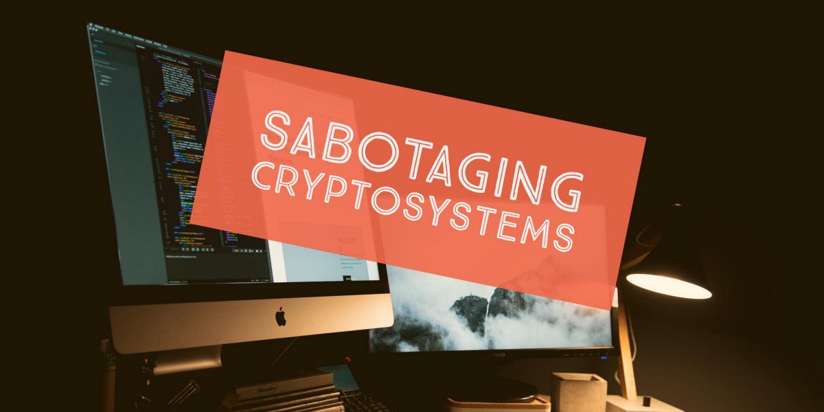 securitycompass's tweet image. Sabotaging Cryptosystems: A diagram to model threats for your cryptosystem buff.ly/2cX95sh