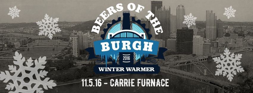 Super excited to announce that the Winter Warmer will be held at THE CARRIE FURNACE! Tix on sale tmrw at noon!
