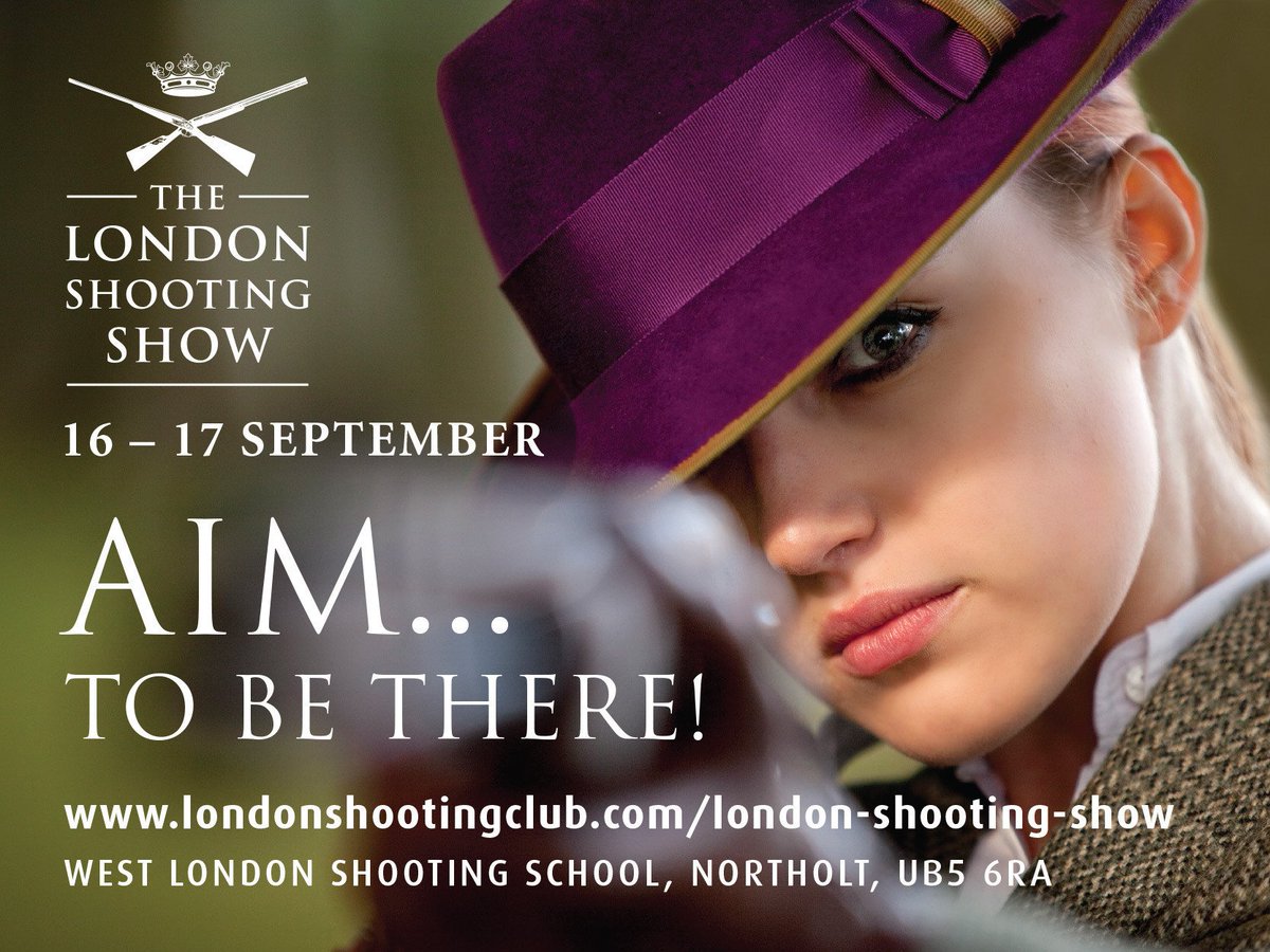 Come and meet us at the #londonshootingshow this Friday and Saturday with <a href="/LondonShooting/">London Shooting Club</a> and @shootingschool.