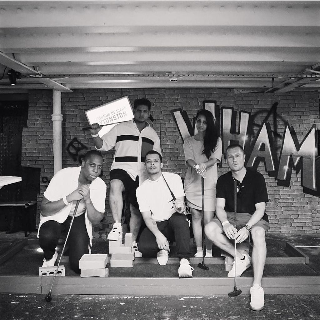 VARMODE's tweet photo. #Reebok Golf Squad with Greyworm aka #RaleighRitchie #ThisIsClassic #ClassicVector https://t.co/pjn71Q2klp https://t.co/RpdKm6CLGG