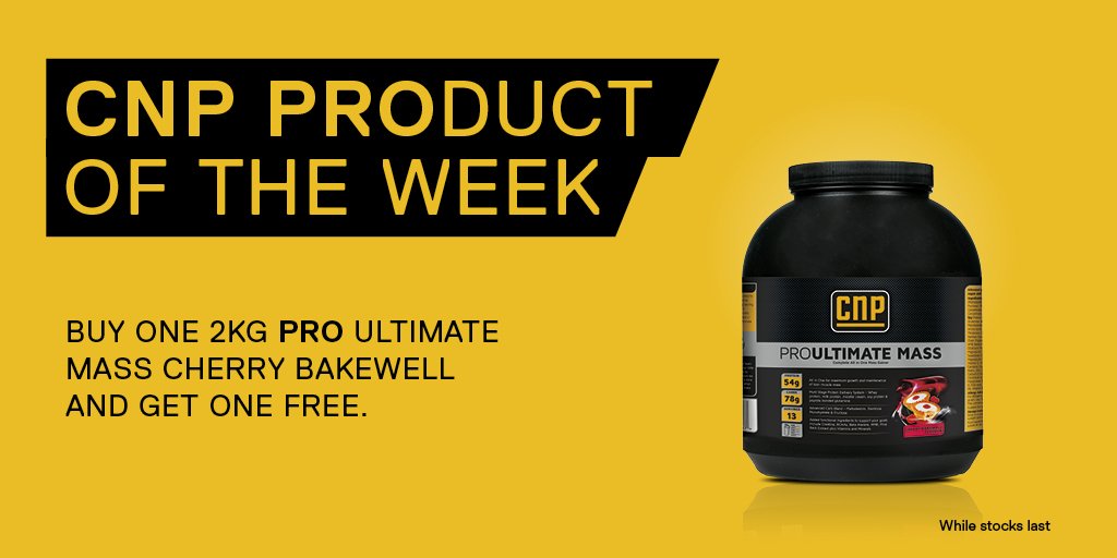 cnpprofessional's tweet photo. **PRODUCT OF THE WEEK - PRO ULTIMATE MASS**
BOGOF - #cnp #trycnp CLICK the link: https://t.co/DpnemE10CQ https://t.co/qxTLnecpNH