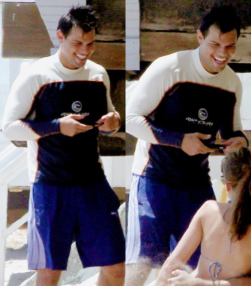 TLautnerTumblr's tweet photo. Taylor Lautner #malibu #beach https://t.co/XkiKWoYIbW