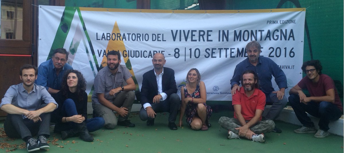 #HangarPiemonte lo scorso weekend è andato a Tione di Trento per parlare di #buonepratiche nell'impresa culturale