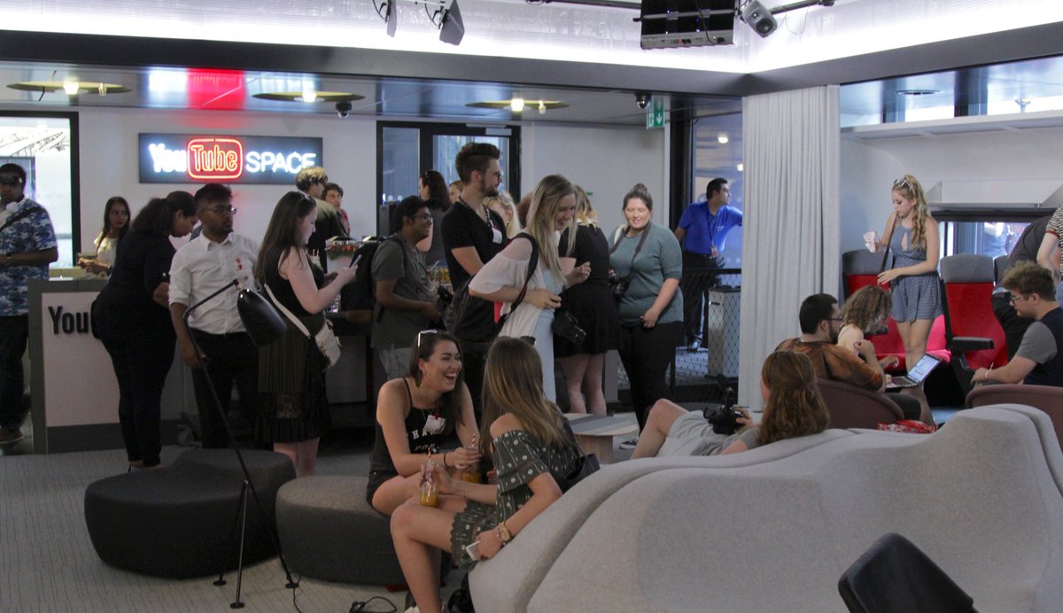 YouTube Space London tweet media