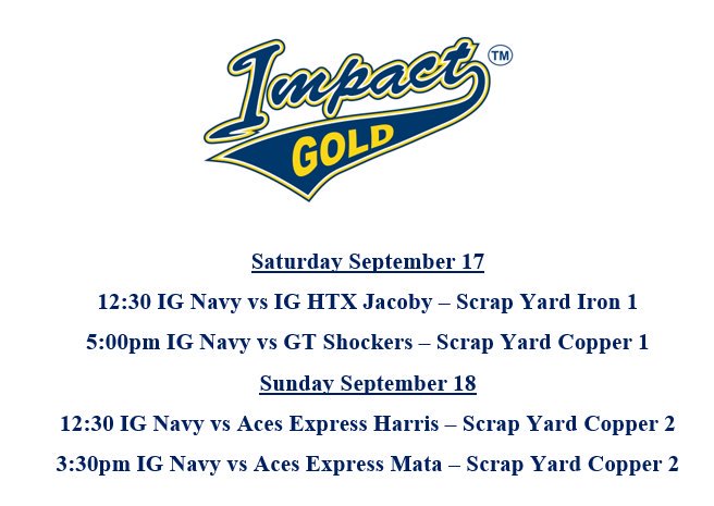 IMPACT GOLD - NAVY tweet media