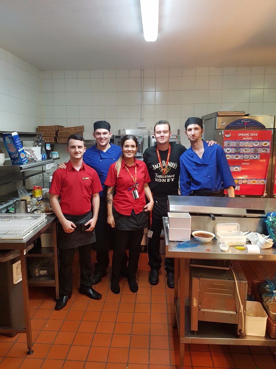 And here are the team that will be serving it all up!! #servingupgreatmemories