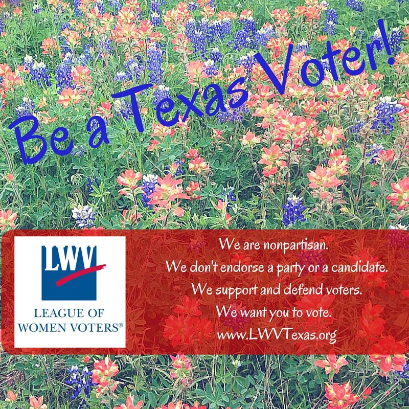 LWVTexas's tweet photo. Support our #Democracy! #Talkaboutvoting! Share League Videos, graphics, social media https://t.co/h3nezv3phK #vote https://t.co/Ezs6akrHEb