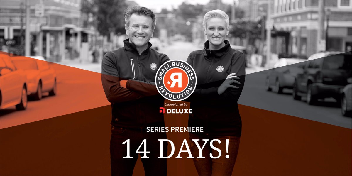smbizrevolution's tweet image. Two weeks to go until the first episode of our original online series, #SmallBusinessRevolution on Main Street!