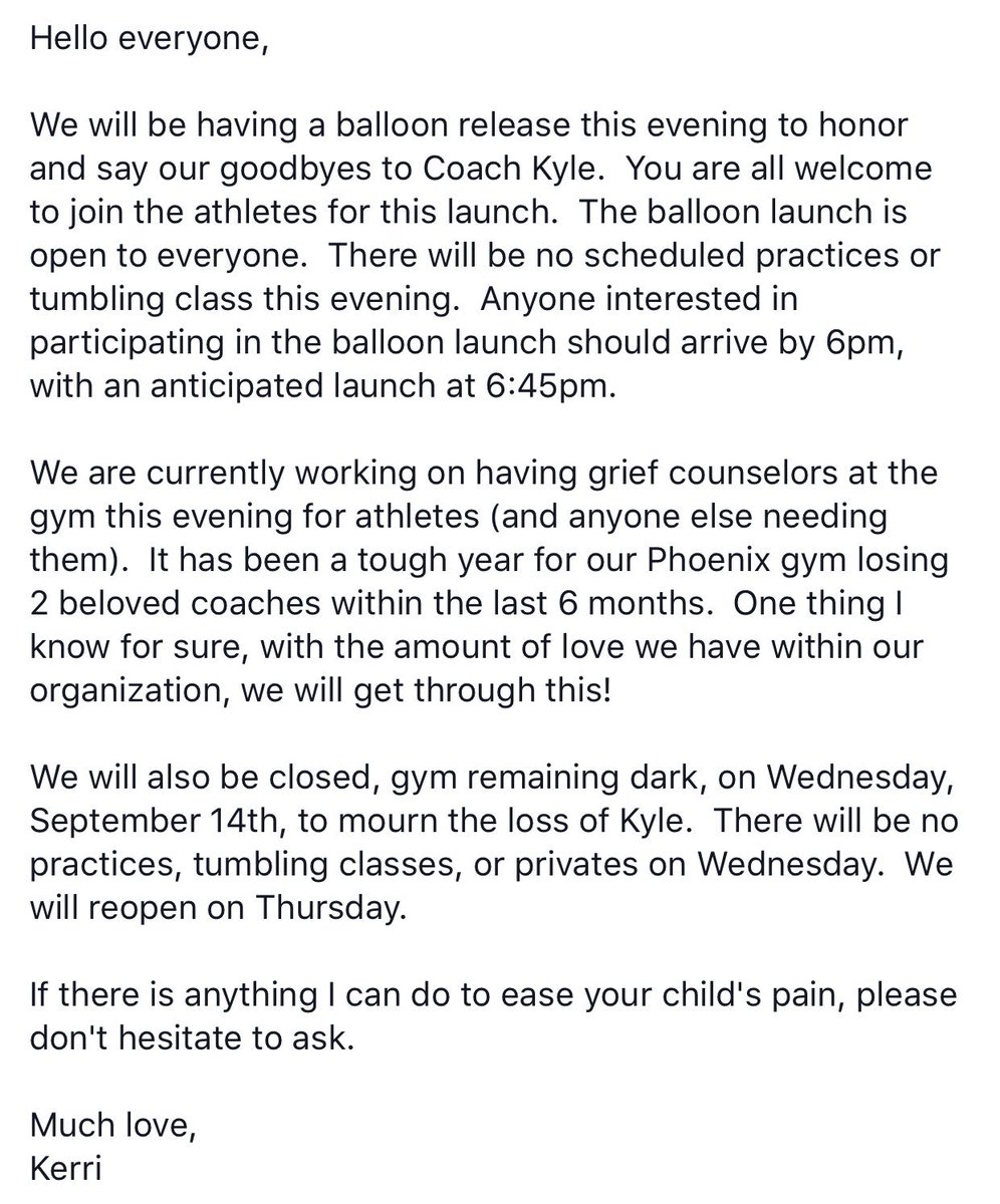 worldcupeaston's tweet photo. Please read message from Kerri ❤️ https://t.co/SBztz5dPPq