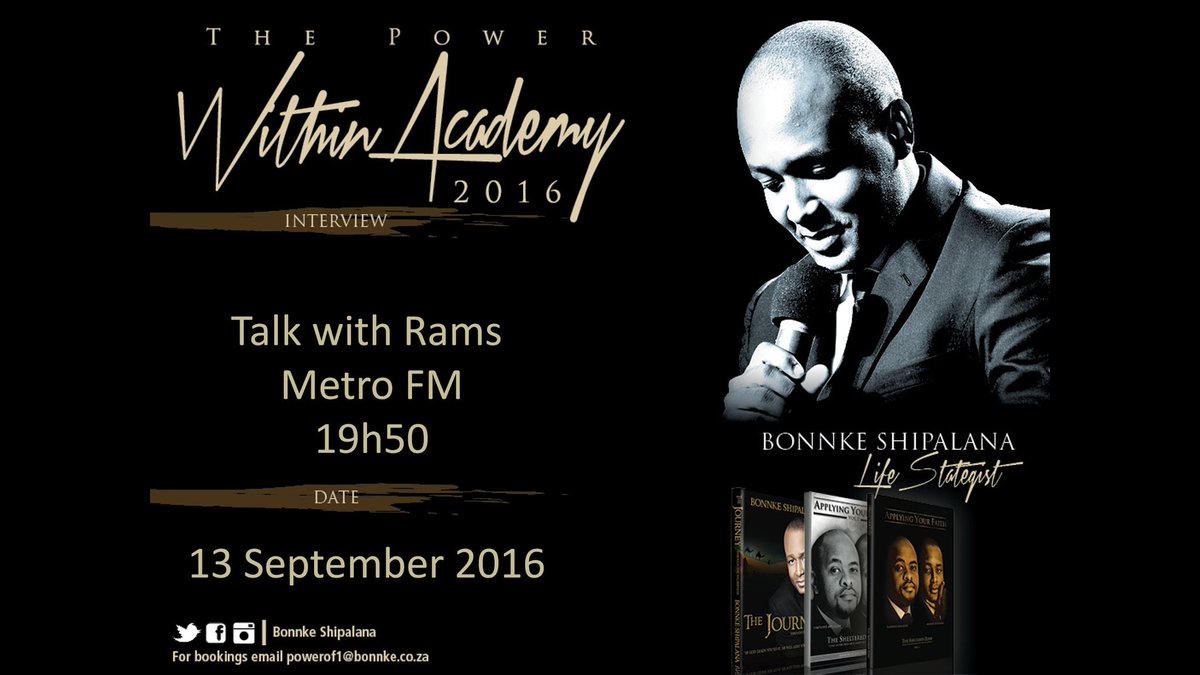 BonnkeShipalana's tweet image. #RadioInterviewAlert #BonnkeShipalana #MetroFM