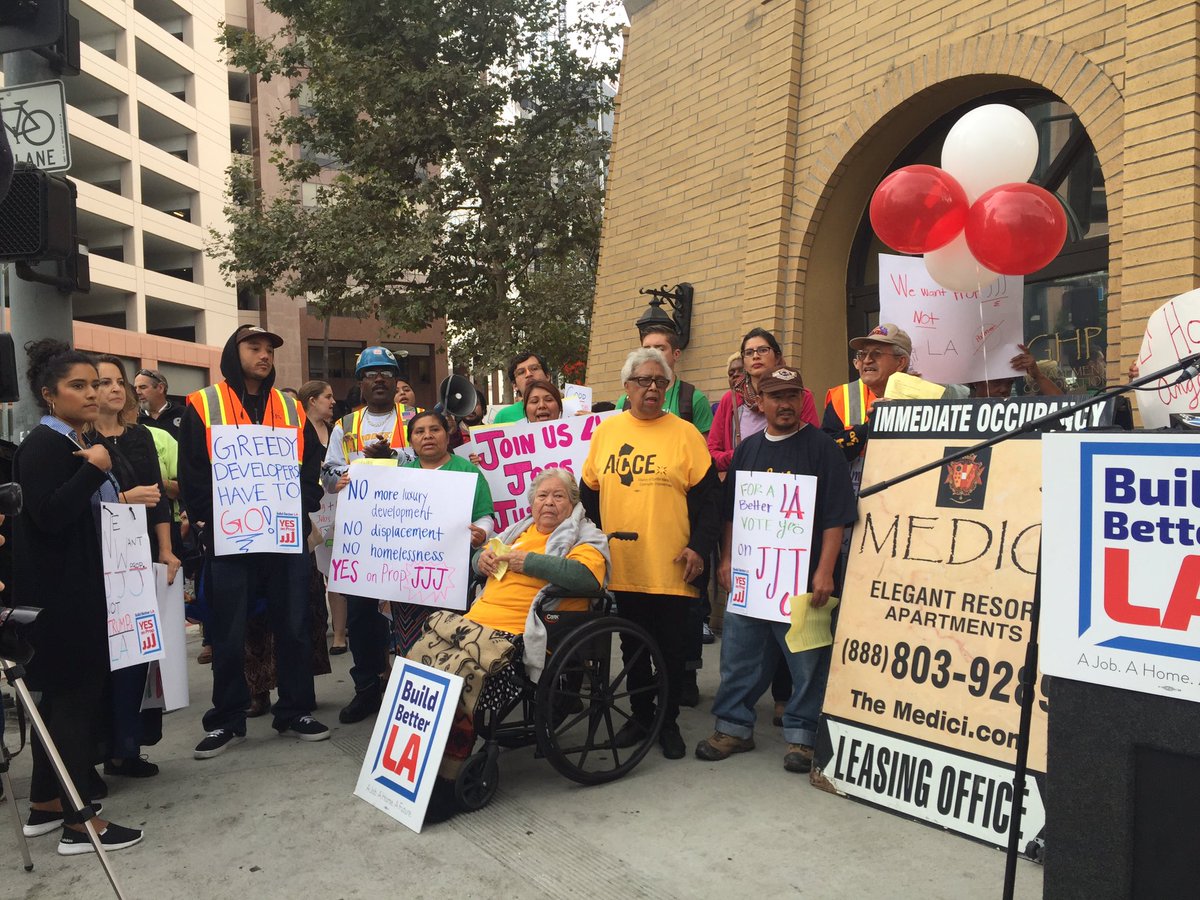 kiwa4justice's tweet photo. Happening now! @All4Transit #YesOnJJJ #BuildBetterLA #affordablehousing #goodjobs https://t.co/SeRUc8RePj