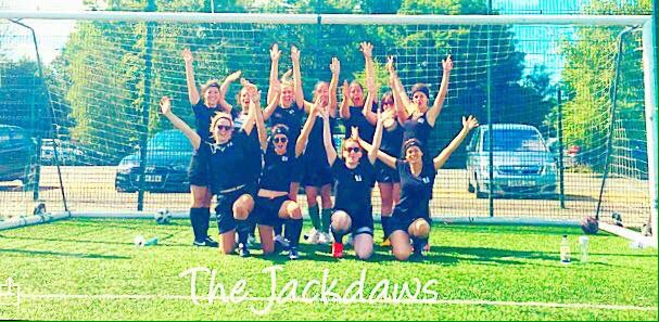 First ever game for #JackdawsFC kicks off in one hour. Wish us luck. ⚽️👊🏻