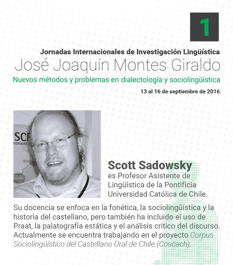 CaroyCuervo's tweet photo. #PerfilesICC Scott Sadowsky es uno de los ponentes centrales de las #JornadasMontes https://t.co/jOWL8OBvEt