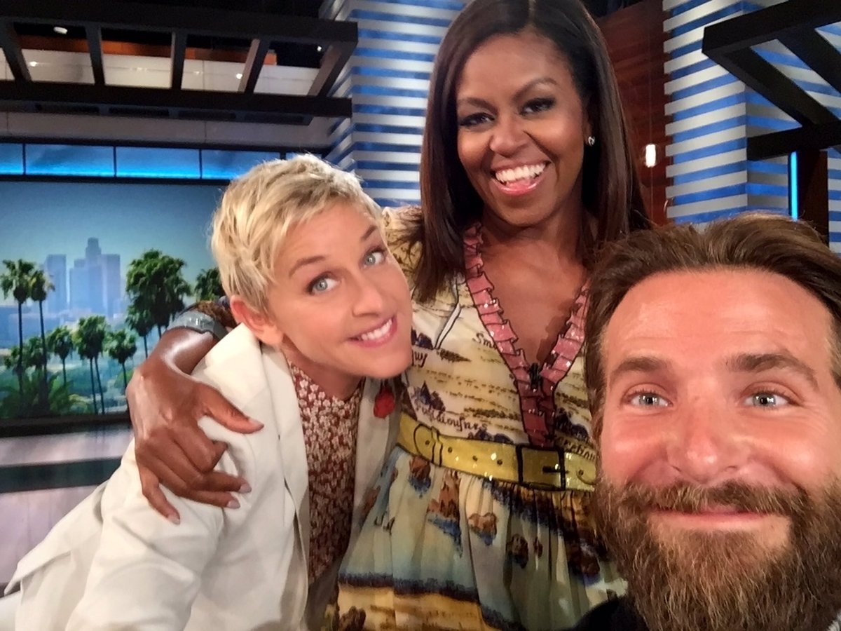 TheEllenShow's tweet image. It's gonna be a good day.