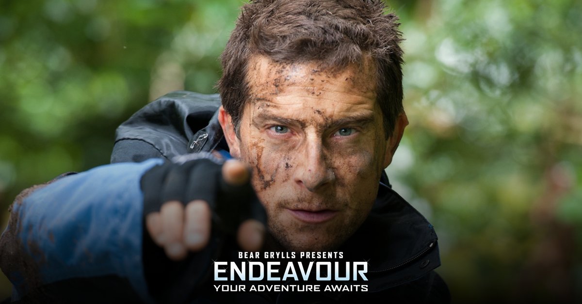 🎫 <a href="/BearGrylls/">Bear Grylls OBE</a> wants YOU to come to Endeavour for one incredible adventure! Who’s with us? 🎫 po.st/BGENDEAVOUR