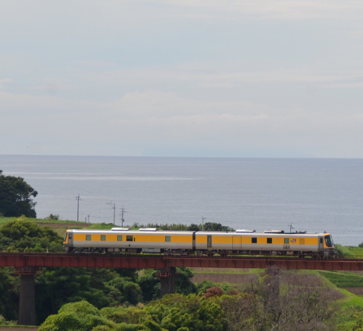 本カコ キヤ141系第1編成の指宿枕崎線検測で撮影した4枚を 試9363d 薩摩今和泉 試9365d 西大山 試9364d 西頴娃 頴娃 試9366d 平川お立ち台 にて撮影です 各撮影地でお会いご一緒した皆さんお疲れ様です