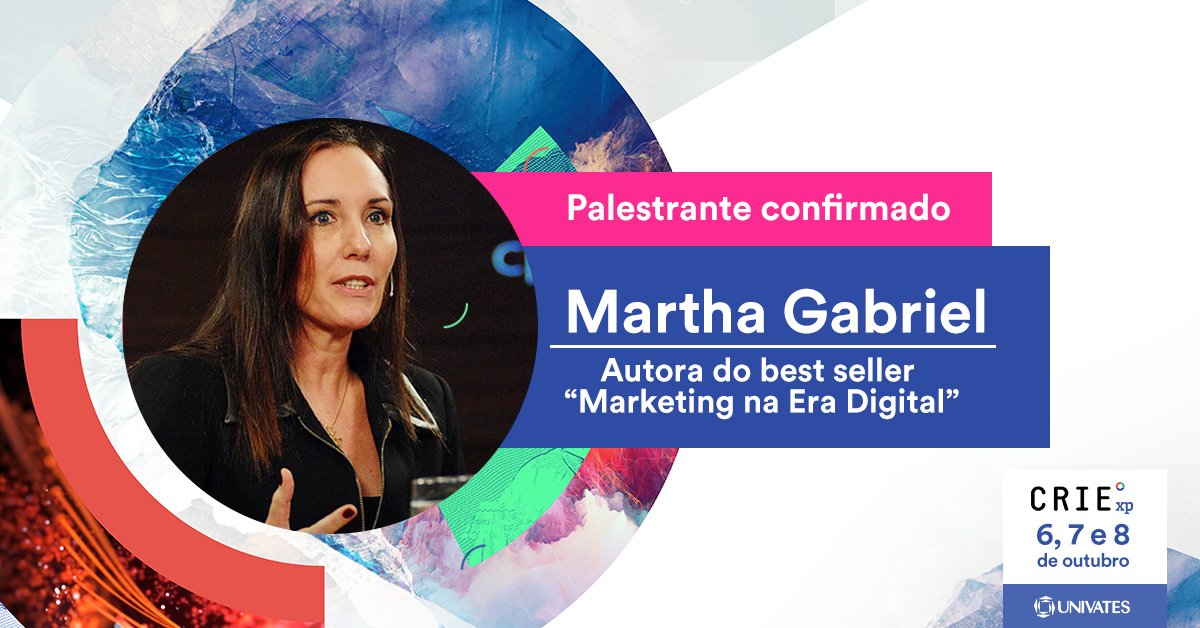 crieexperience's tweet photo. Martha Gabriel fala sobre Growth Hacking e Vale do Silício o crescimento das empresas https://t.co/S3PpBVvsxm https://t.co/jXos9Z7jnV