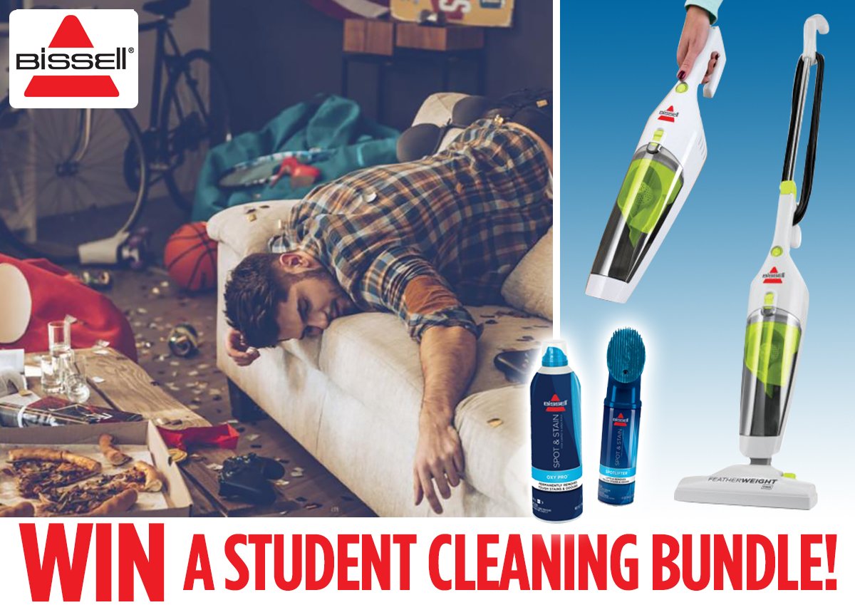 BISSELL_UK's tweet image. #Competition Win a quick clean FeatherWeight Pro vacuum! Flw &amp;amp; RT to enter! bit.ly/2bDux3T #Freshers