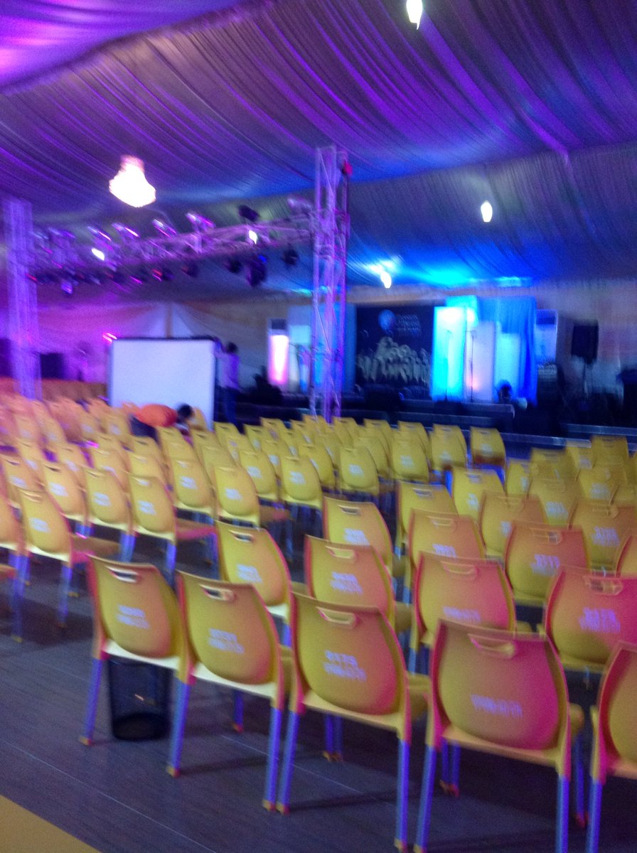 passion_praise's tweet photo. The venue is ready the time 4:00pm #Overflow2016 https://t.co/JUKW9aQd1f