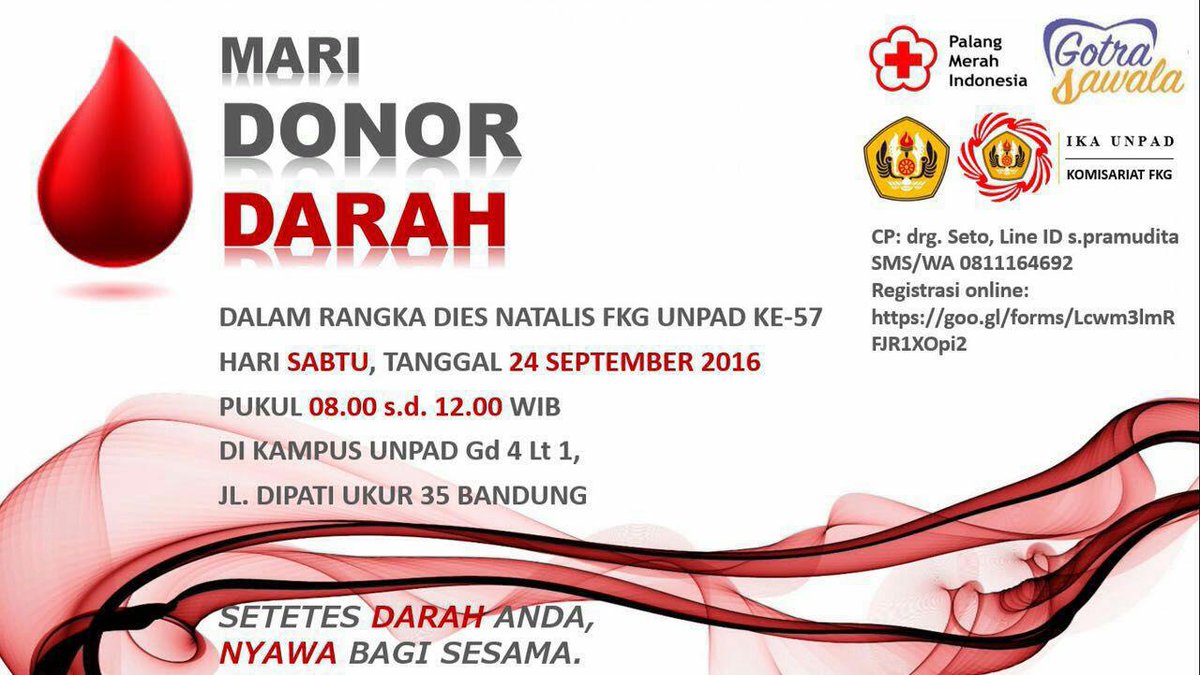 [INFO DIES NATALIS FKG UNPAD]
Fakultas universitas padjajaran dan IKA Unpad komisariar ... tmi.me/1ffIN9