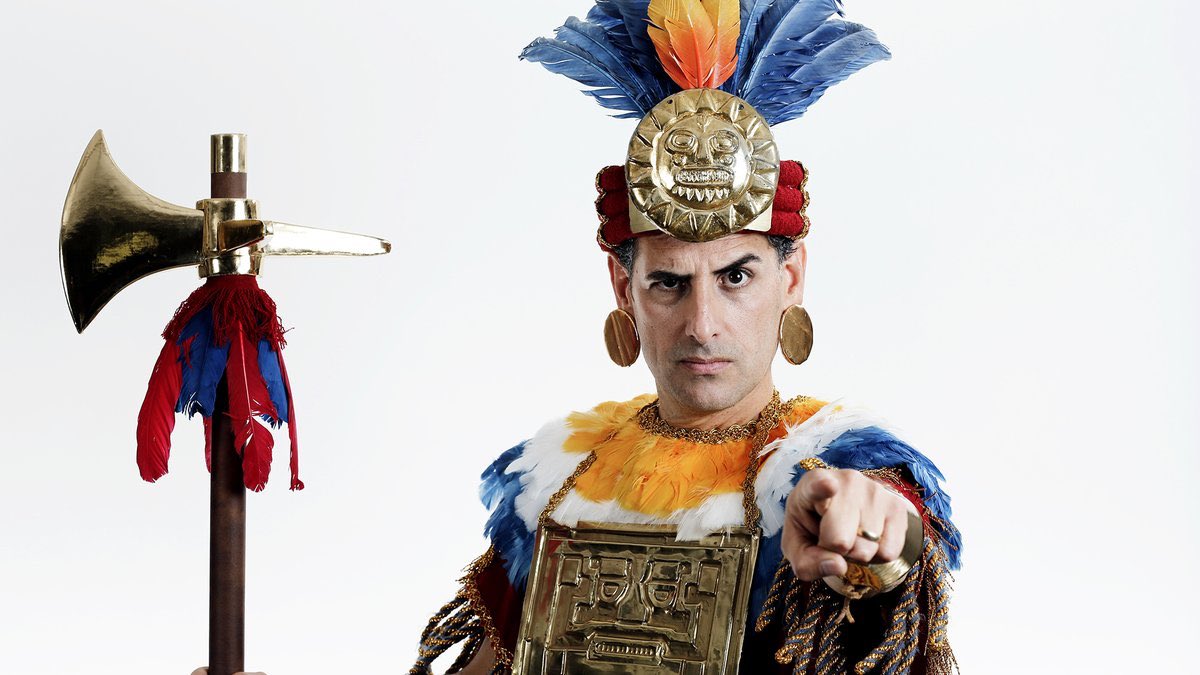 cj_mccann_'s tweet photo. Cuando Juan Diego canta vestido de inca para la BBC de Londres... #MarcaPerú #PerfectlyPeruvian #PeruvianPride https://t.co/Od0NYzTQxh