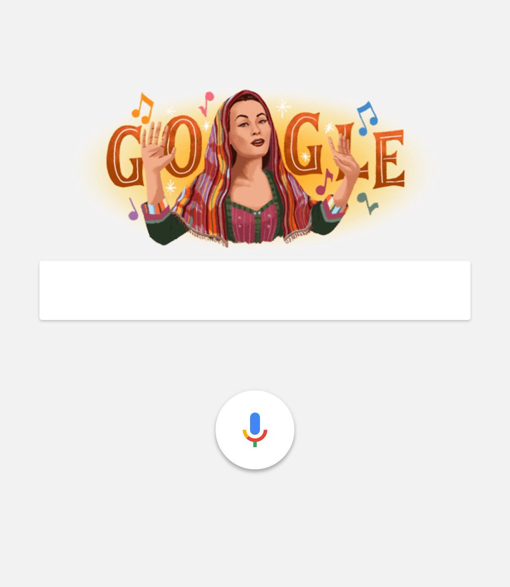 cj_mccann_'s tweet photo. Un día como hoy nació la gran Yma Sumac, gracias Google por celebrarlo #PerfectlyPeruvian #PeruvianPride https://t.co/s4FubkUM1o