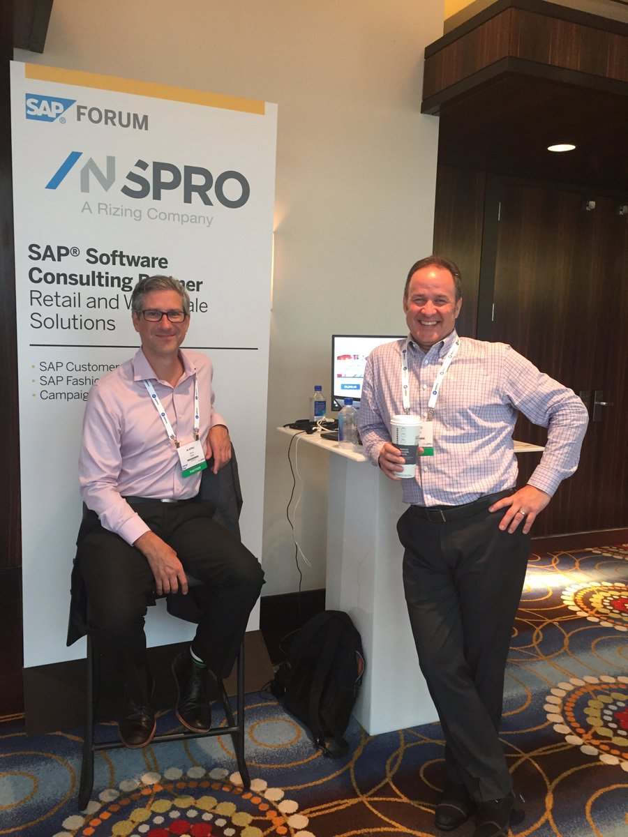 Stop by our #Nspro pod at #saprf16 and check out our #car #customeractivityrepository demo.