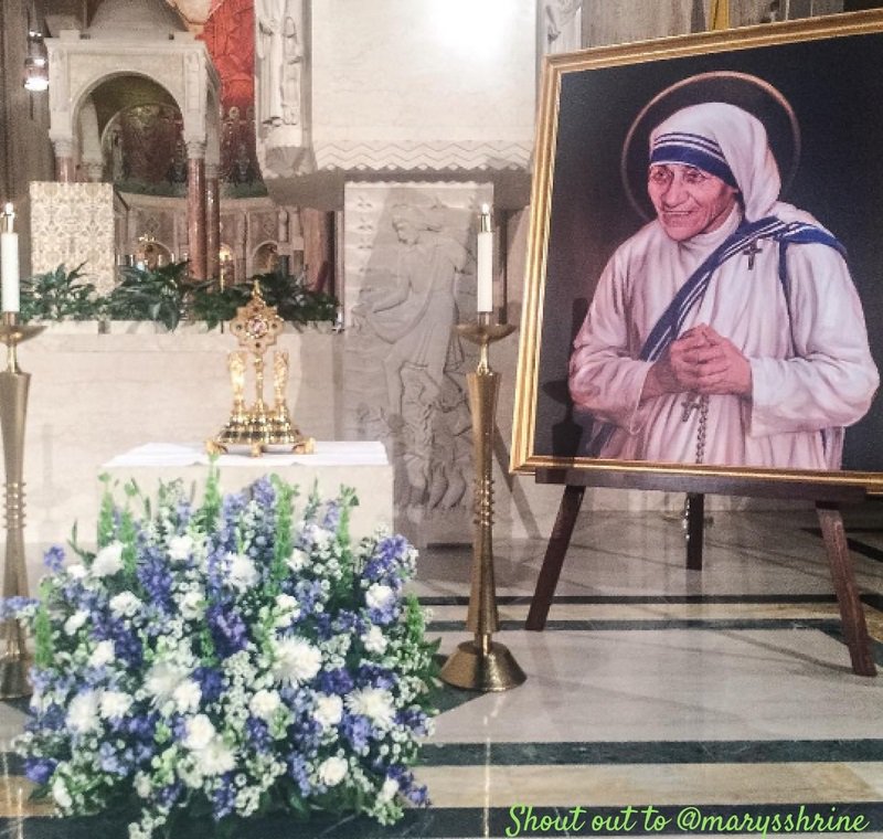 LivingCatholicU's tweet photo. Serve Community with #thingstodotuesday ! Sign up for the Mother Teresa Day of Service here! https://t.co/2RoKNHq1aN https://t.co/QPRgzzapzH