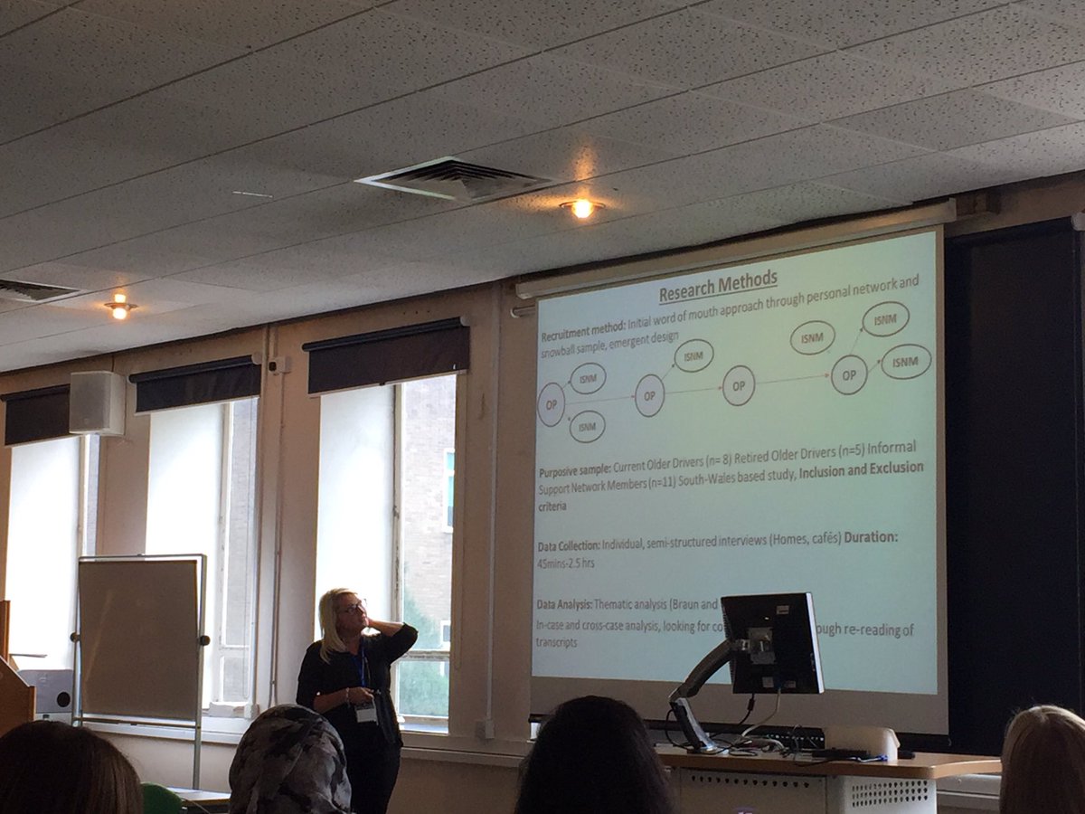 charliemuss's tweet photo. Great talk @AmyMurray0409 - gap in knowledge how informal support helps older pple stop driving #proudsupervisor https://t.co/ri9uPITD7f