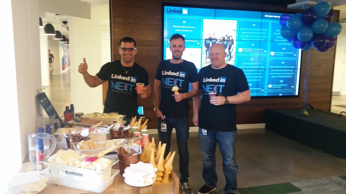 McginnDeirdre's tweet photo. It's icecream time #nextgenrecruitment https://t.co/i7XDTb1bA2
