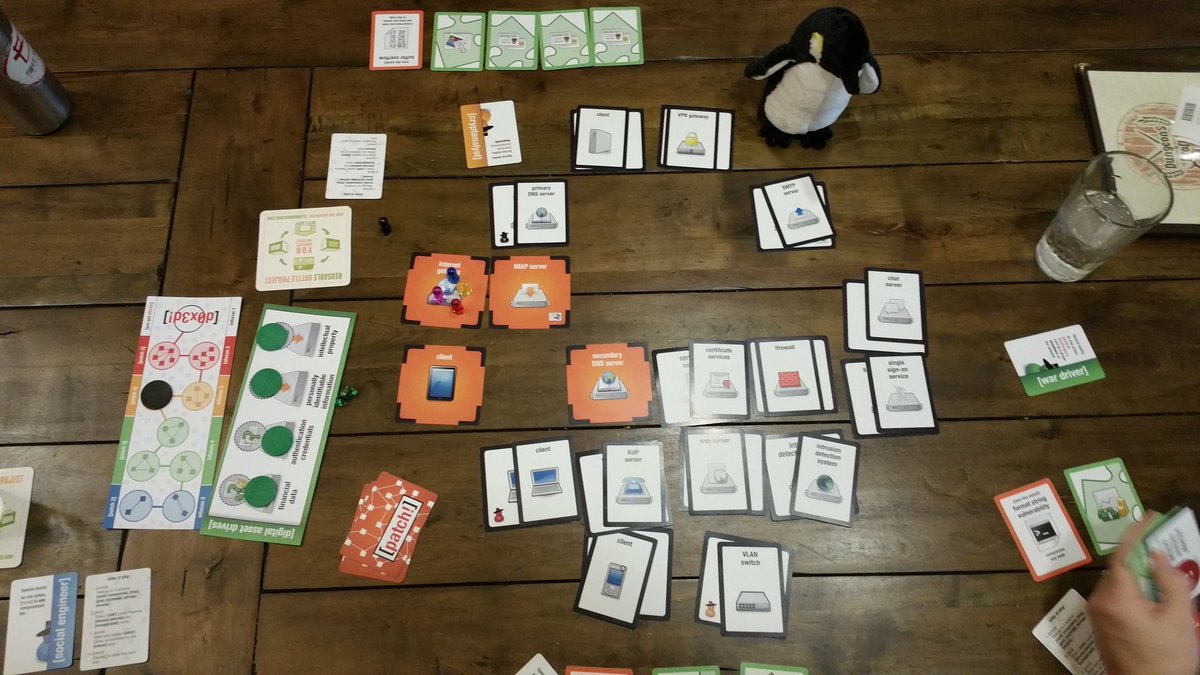FailLinx's tweet photo. @d0x3d love this game. Played at noco IT Pro meet up. Thanks! https://t.co/rQPVHfWuzu