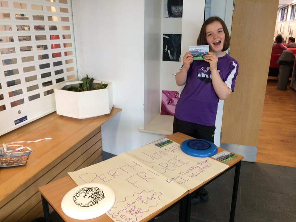 At <a href="/PerthCollegeUHI/">Perth College UHI</a> today!! Come say hi! Handed out loads of flyers already today!!