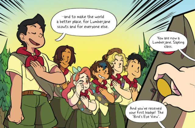 Image result for Lumberjanes and Barney